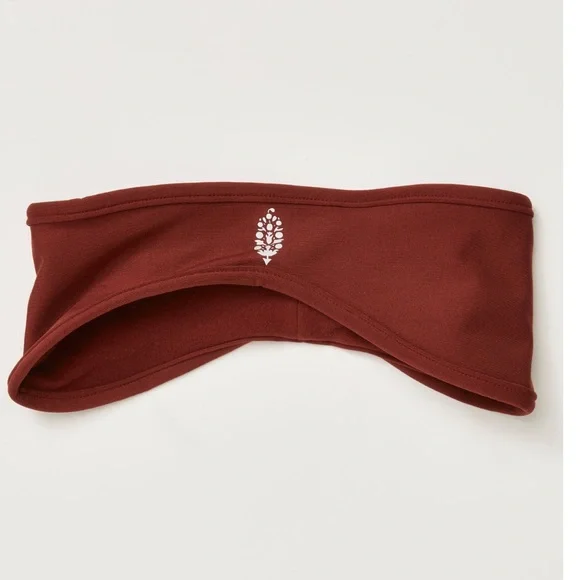 Free People red Long Distance Soft Headband - Picture 2 of 5